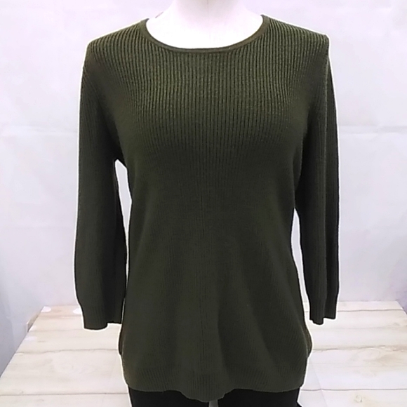 Soho Jeans Olive Sweater 5225g - Picture 1 of 5